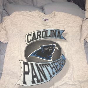 A reebok vintage panthers shirt